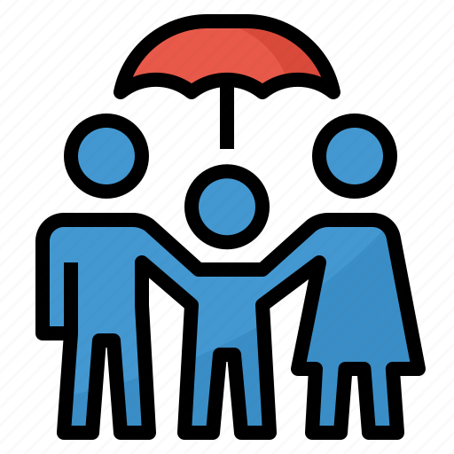 Coverage, family, insurance, protect, safe icon - Download on Iconfinder