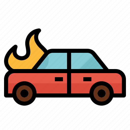 Car, coverage, fire, insurance, vehicle icon - Download on Iconfinder