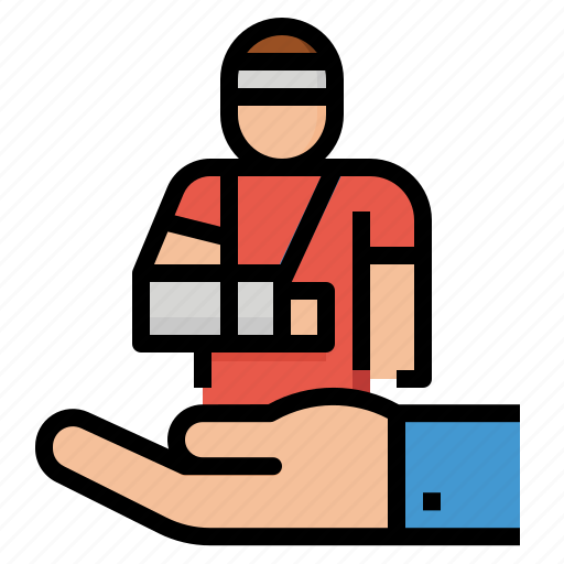 Coverage, injury, insurance, personal, protection icon - Download on Iconfinder