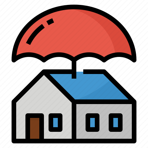 Building, coverage, house, insurance, property icon - Download on Iconfinder