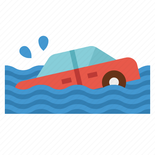 Car, coverage, flood, insurance, vehicle icon - Download on Iconfinder