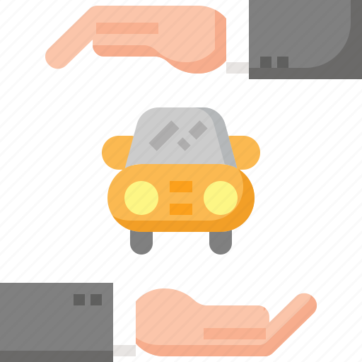 Accident, auto, car, hand, insurance, transportation, vehicle icon - Download on Iconfinder