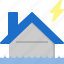 flood, home, house, insurance, protection, storm, thunder 