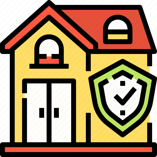 Home, house, insurance, resident, security icon - Download on Iconfinder