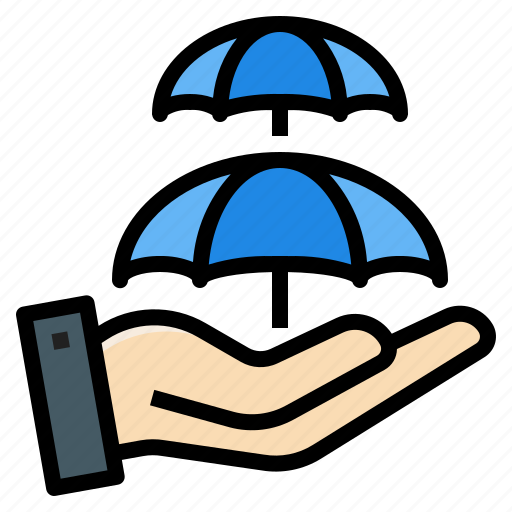 Coverage, double, insurance, protect, protection, umbrella icon - Download on Iconfinder