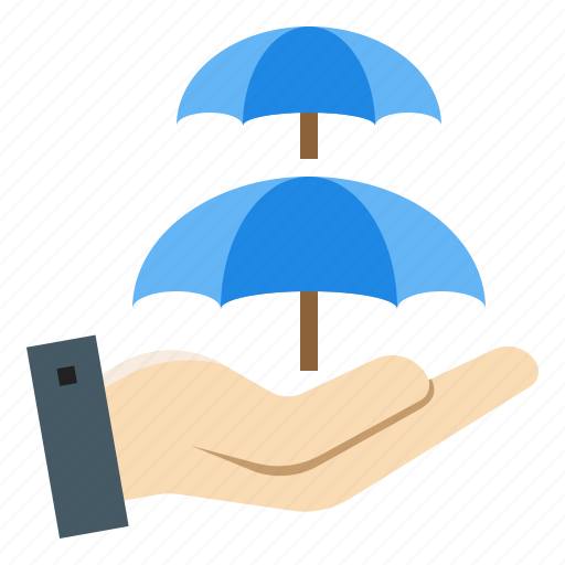 Coverage, double, insurance, protect, protection, umbrella icon - Download on Iconfinder