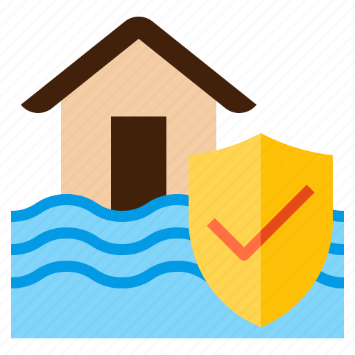 Disaster, flood, house, insurance, nature icon - Download on Iconfinder