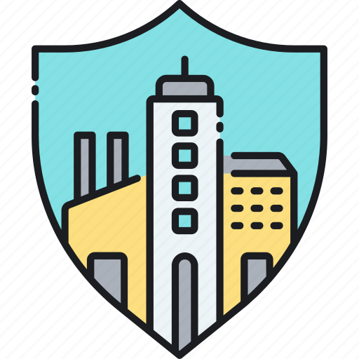 Building, city, insurance, property, town icon - Download on Iconfinder