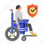 disability, disabled, healthcare, hospital, insurance, protection, wheelchair 