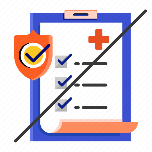 Examination, no medical exam, no medical question, non medical insurance, protection icon - Download on Iconfinder