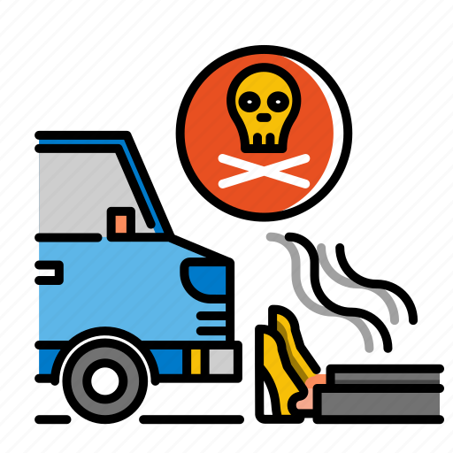 Accident, accidental death and dismemberment, car crash, death, dismemberment, insurance icon - Download on Iconfinder