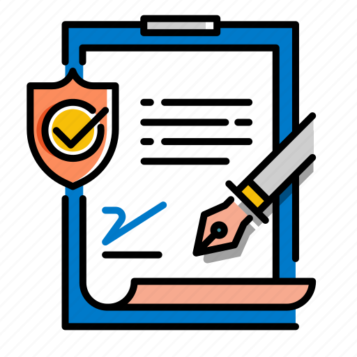 Application, contract, document, form, insurance, policy, proctection icon - Download on Iconfinder