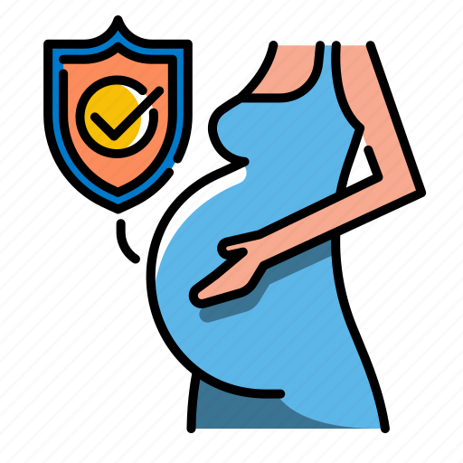 Heath insurance, insurance, maternity, pregnancy, pregnant, protection icon - Download on Iconfinder
