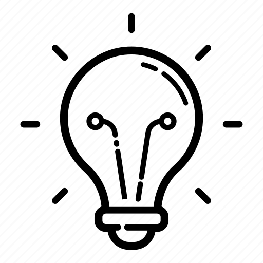 Bright, bulb, creative, idea, lamp, light, lightbulb icon - Download on Iconfinder