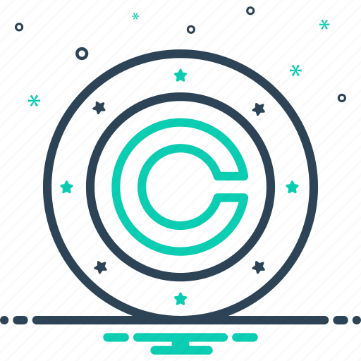 Copyright, label, legal, trademark, license, identification, infringement icon - Download on Iconfinder