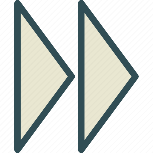 Arrow, forward, play, right icon - Download on Iconfinder
