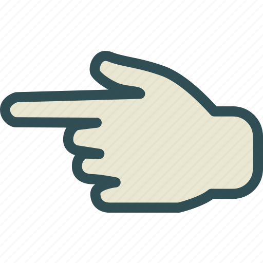 Arrow, finger, hand, interaction, touchleft icon - Download on Iconfinder