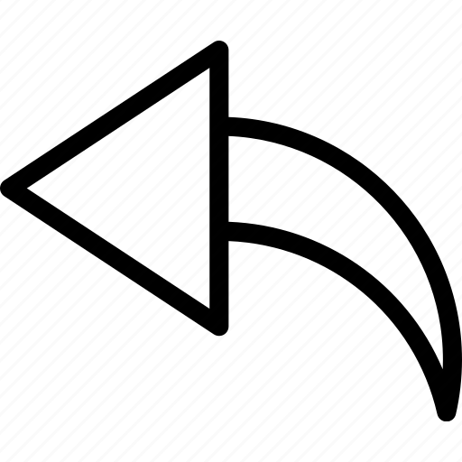 Arrow, curve, left icon - Download on Iconfinder