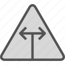 sign, symbolsides, triangle, warning