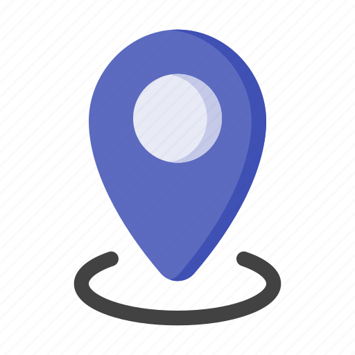 Pin, location, map, address, navigation, gps, direction icon - Download on Iconfinder