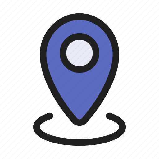 Pin, location, map, address, navigation, gps icon - Download on Iconfinder