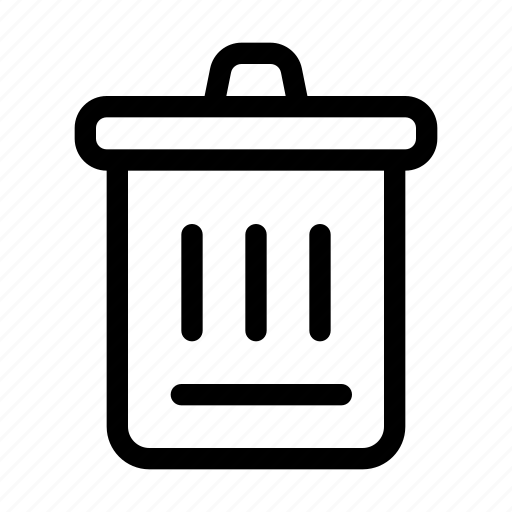 Trash, digital, button, ui, user interface icon - Download on Iconfinder