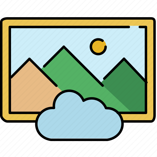 Cloud, gallery, image, interface icon - Download on Iconfinder