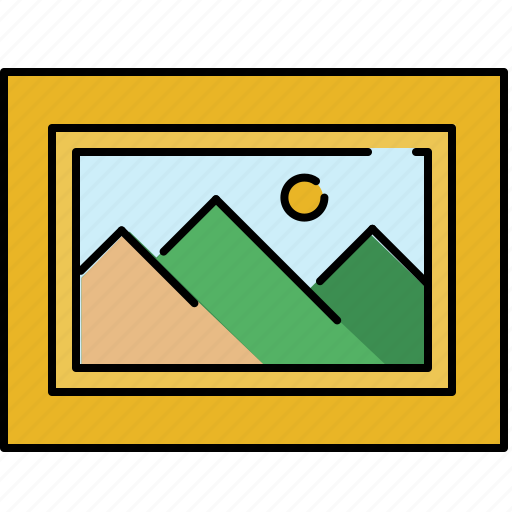 Framed, gallery, image, interface icon - Download on Iconfinder