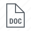 doc, document, file, interface 