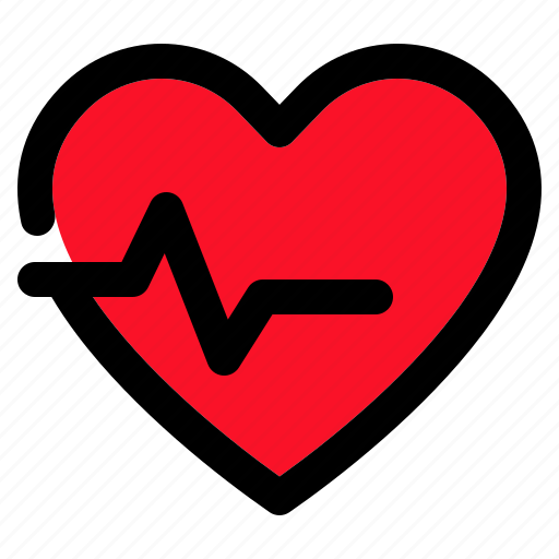 Heartbeat, love, heart, wellness, health icon - Download on Iconfinder