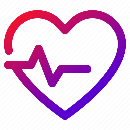 Heartbeat, love, heart, wellness, health icon - Download on Iconfinder