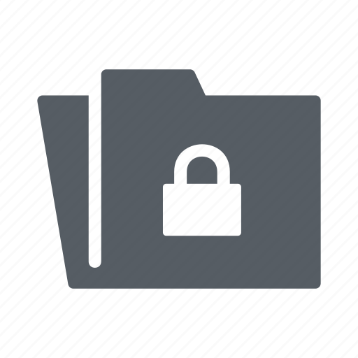 Folder, lock, security icon - Download on Iconfinder
