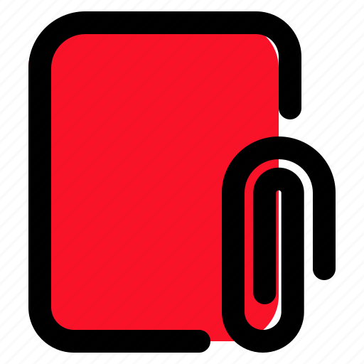Paper, clip, file, document, paperclip, paperwork icon - Download on Iconfinder