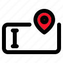 pin, location, position, map, address