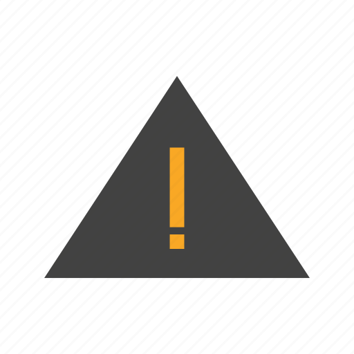 Attention, caution, danger, exclamation, triangle, warning icon - Download on Iconfinder