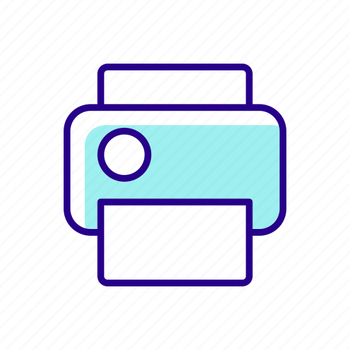 Printer, document print, technology, service icon - Download on Iconfinder