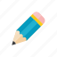 pencil, edit, write 