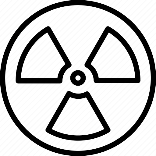Alert, danger, interface, radioactive icon - Download on Iconfinder