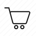 basket, buy, cart, gift, internet, purchase, shop