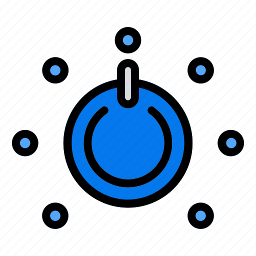 Dial, medium, sound, volume, knob icon - Download on Iconfinder