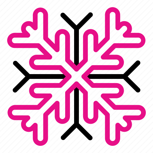 1, snowflake, snow, winter, cold, season icon - Download on Iconfinder