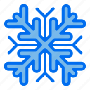 snowflake, snow, winter, cold, season