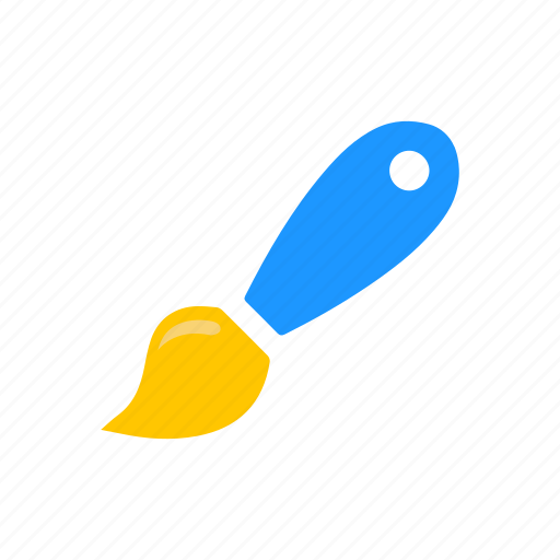 Brush, color, paint, paint brush icon - Download on Iconfinder