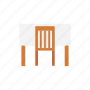 chair, furniture, interior, seat, table