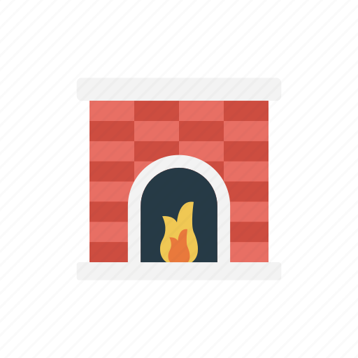 Burn, chimney, fireplace, home, interior icon - Download on Iconfinder