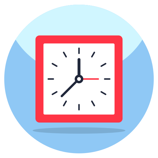 Wall clock, timepiece, timekeeping device, timer, chronometer icon - Download on Iconfinder