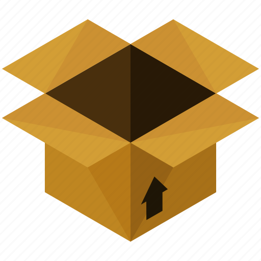 Box, decor, furnishings, interior, package, packing icon - Download on Iconfinder