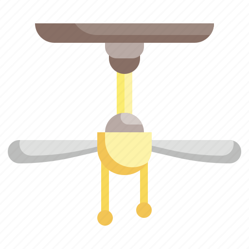 Ceiling, fan, furniture, and, household, air, light icon - Download on Iconfinder