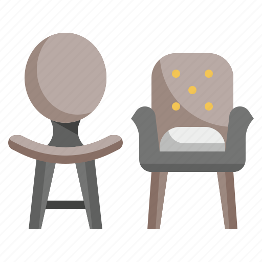 Chair, furniture, seat, household, decorate icon - Download on Iconfinder