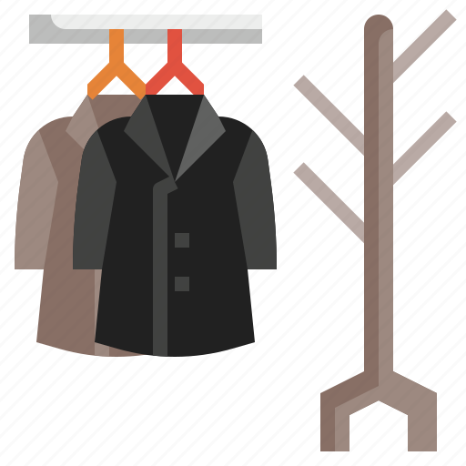 Coat, rack, hat, stand, furniture, household, clothes icon - Download on Iconfinder